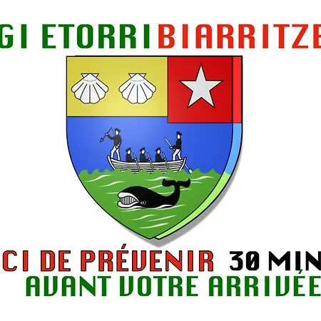 Apartament Centre Et F1 Calme Vue Parc Parking Gratuit Biarritz