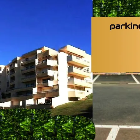 Centre Et F1 Calme Vue Parc Parking Gratuit بياريتز